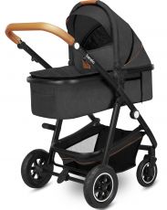 Дитячий візочок 3 в 1 Lionelo Amber Grey Graphite